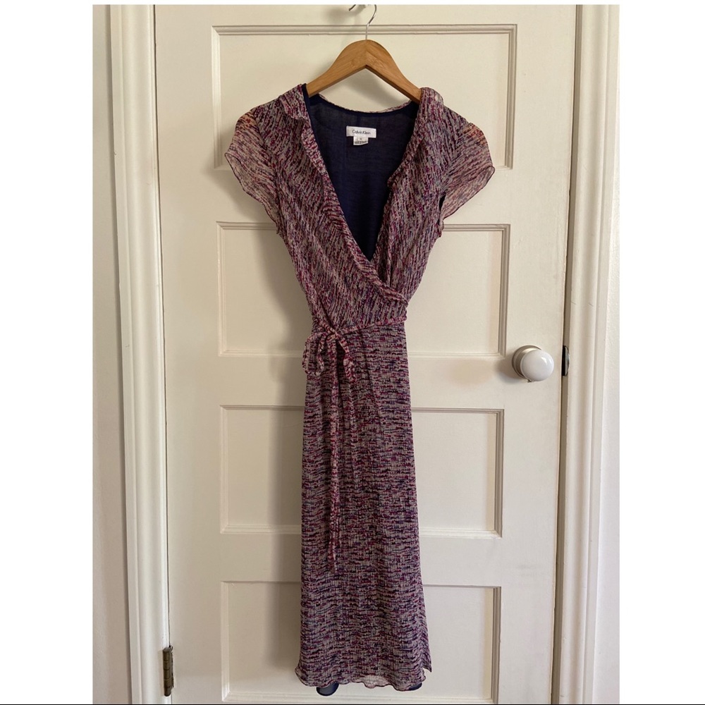 Vintage Calvin Klein Wrap Dress